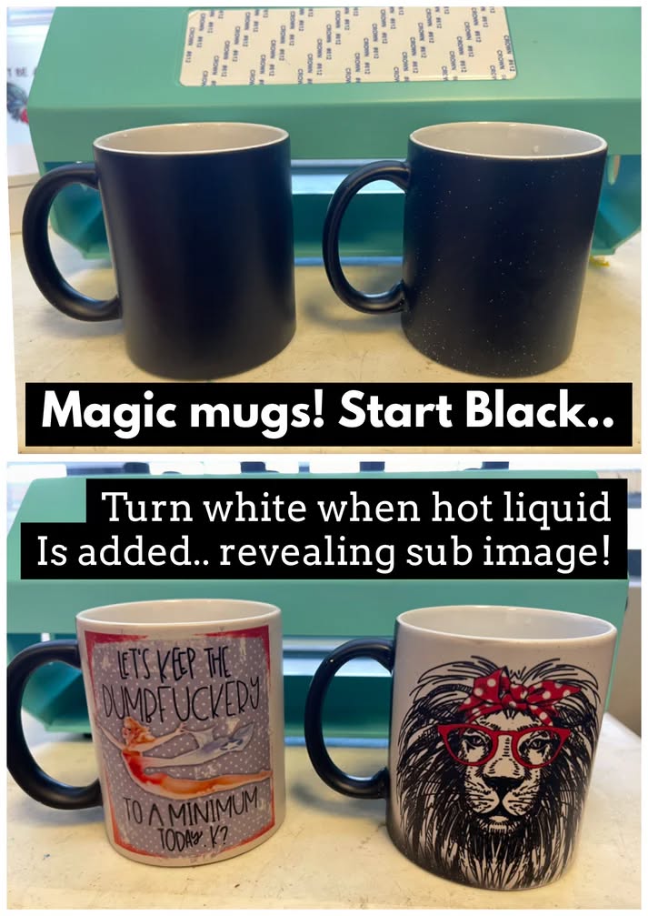 Magic Black Matte 11 Oz Mug