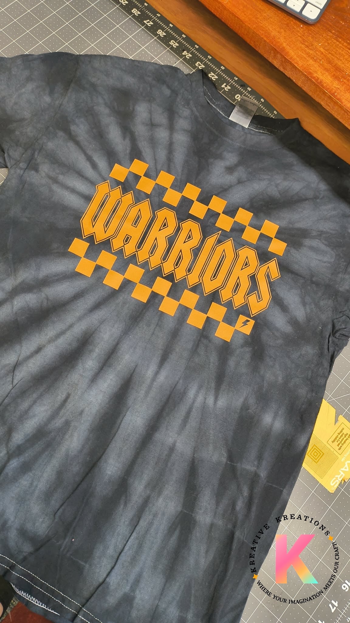 Tie-dye Warriors Shirt