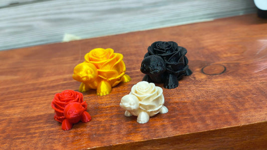 3d Printed Rose Turtle