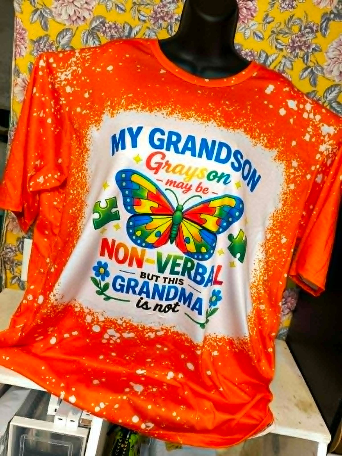 Non-Verbal Grandma Customized