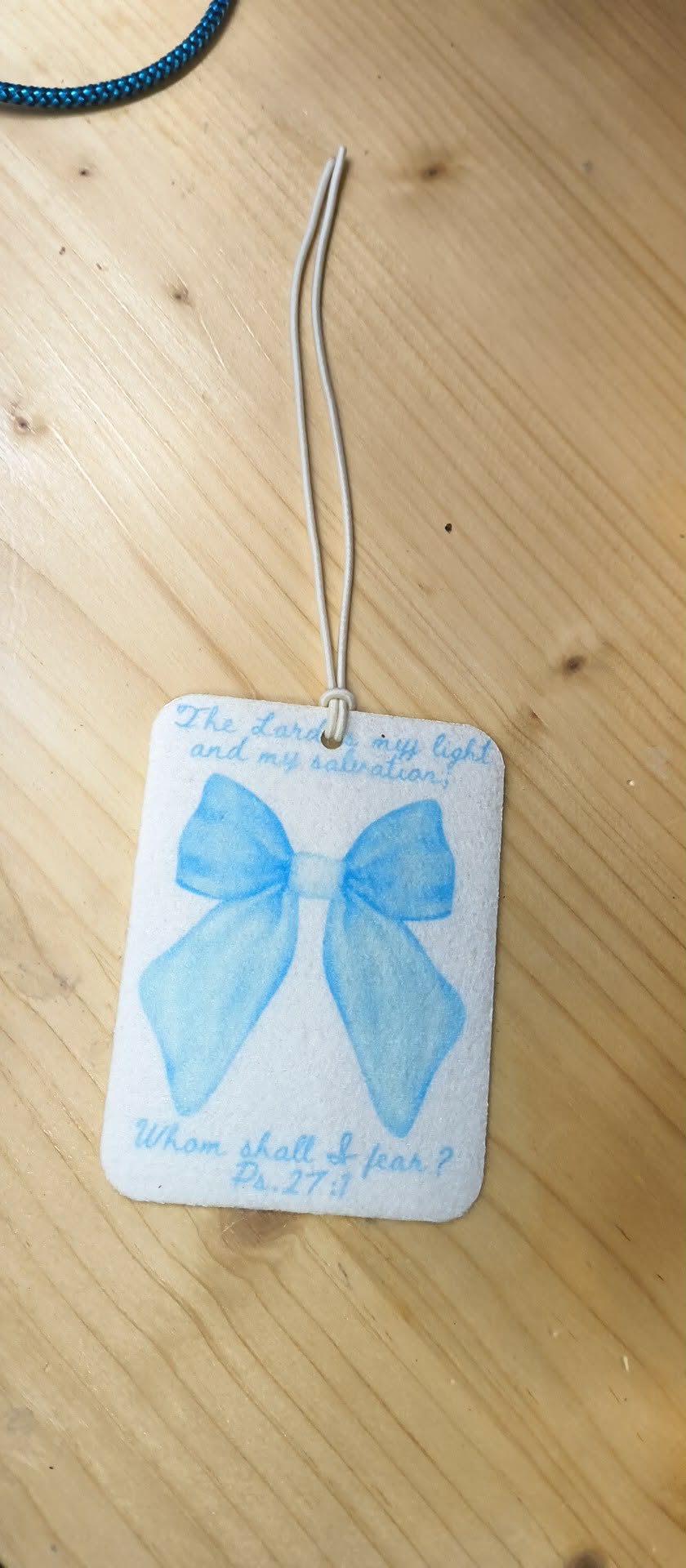 The Lord is my light Air Freshener