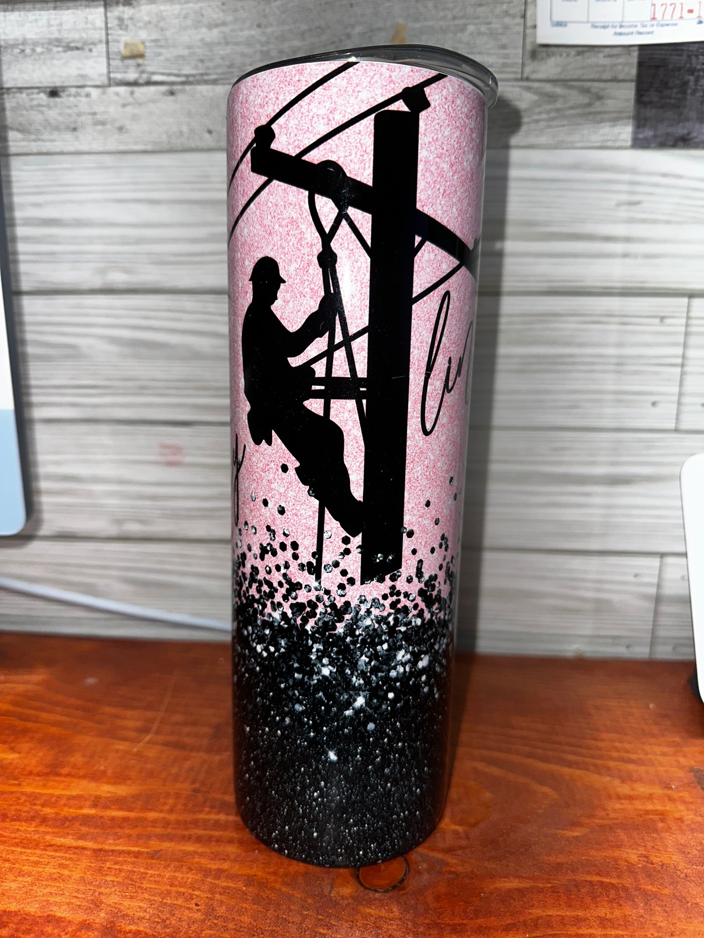 My lineman 30oz tumbler