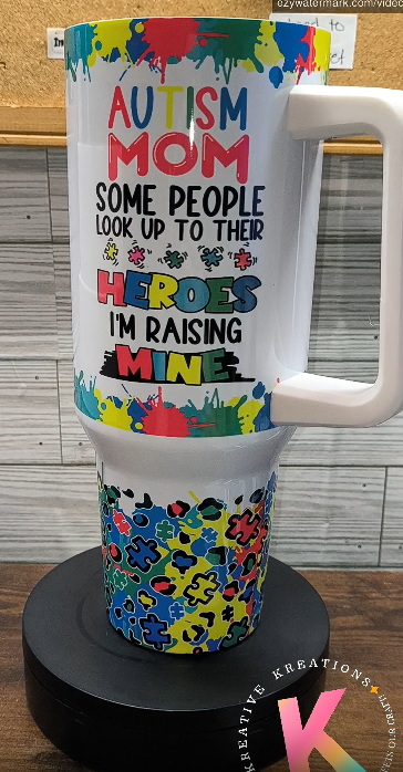 Autism 40oz tumbler