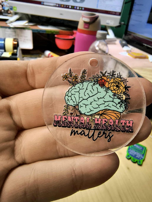 Mental Health Matters Keychain