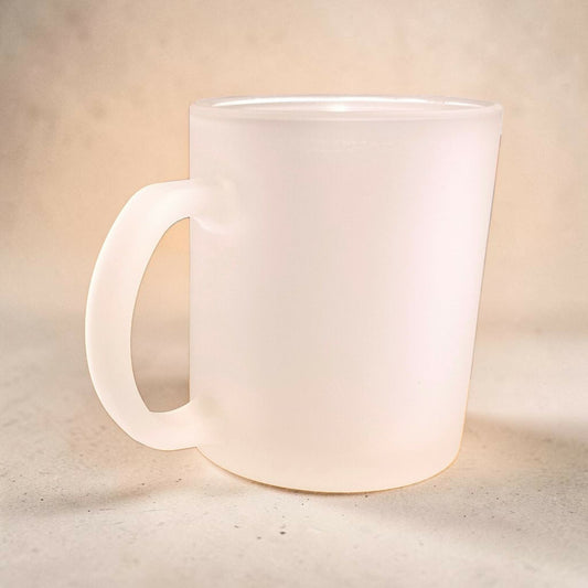 Frosted Glass Coffee mug