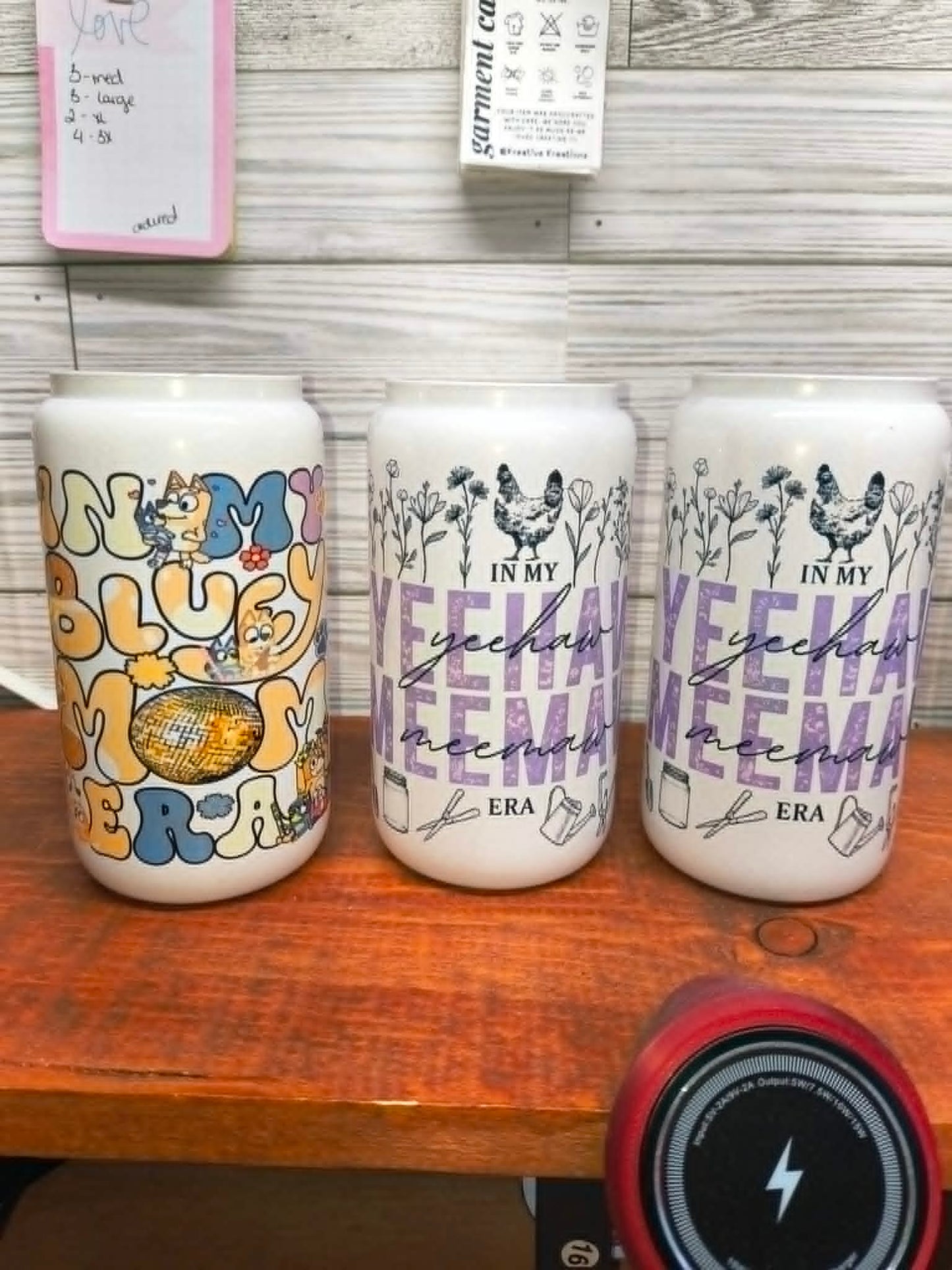 16oz Glass Can Tumbler Sale
