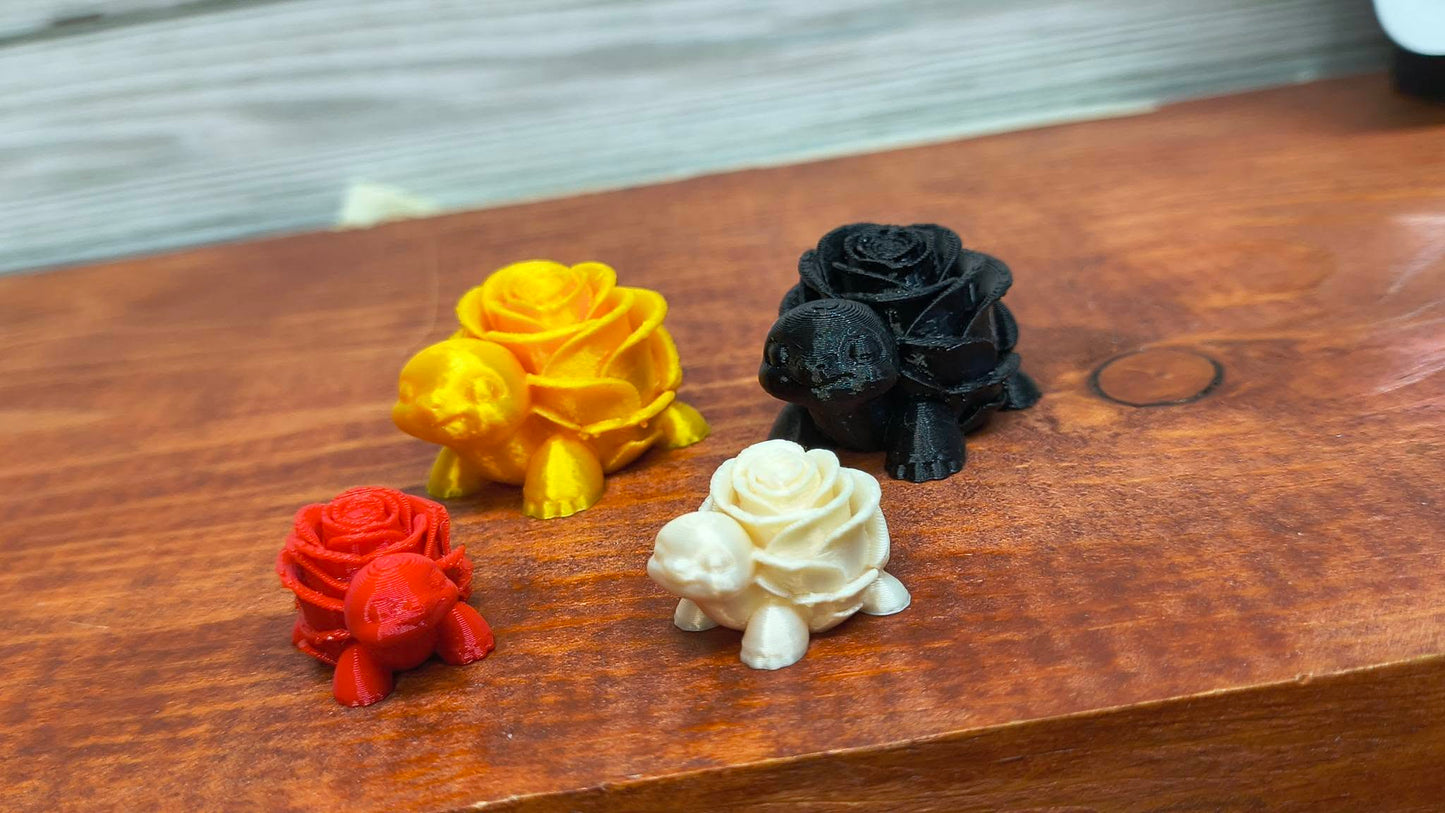 3d Printed Rose Turtle