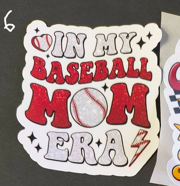 Baseball Sticker
