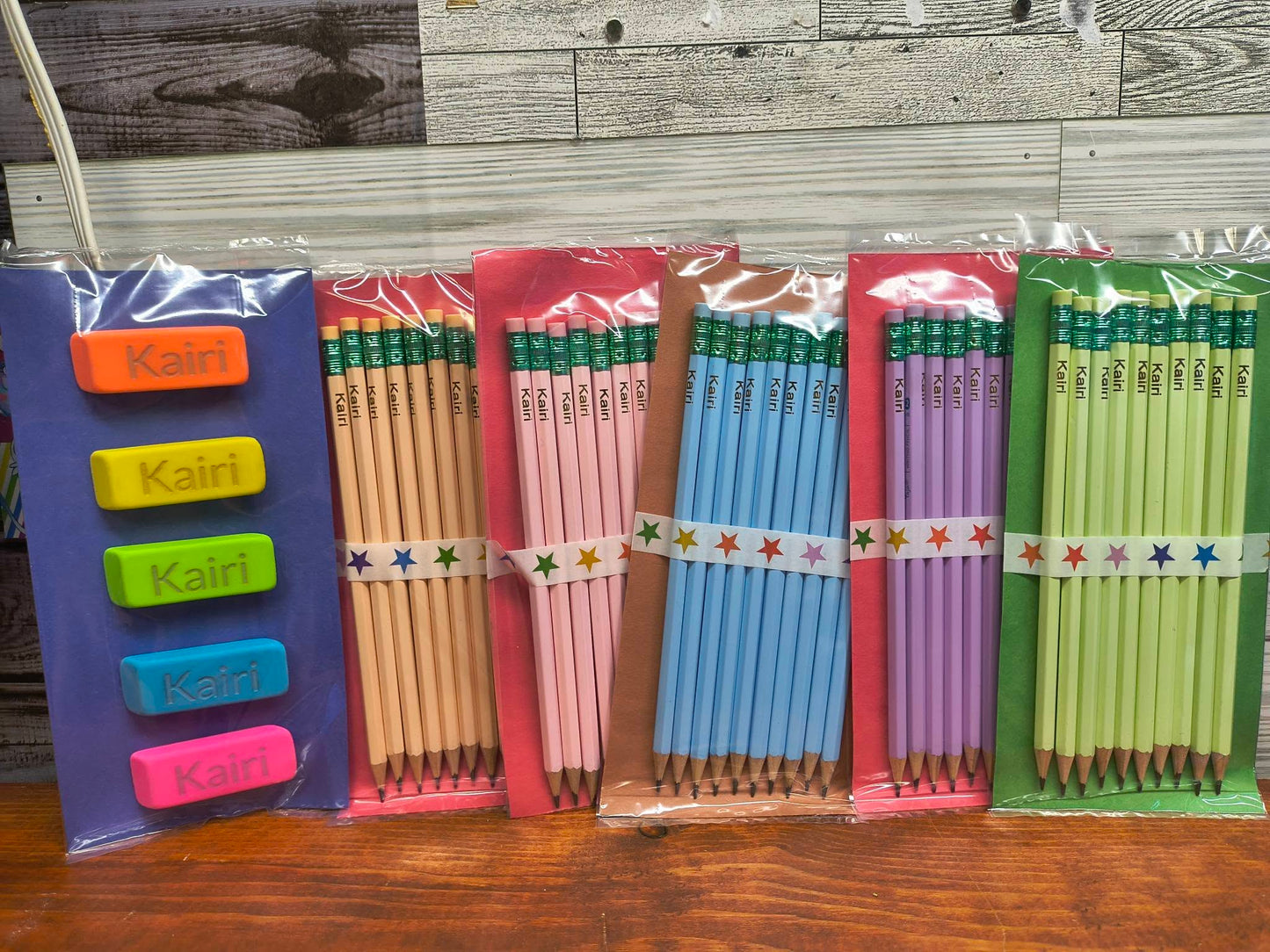 Store Brand Engraved Pencils