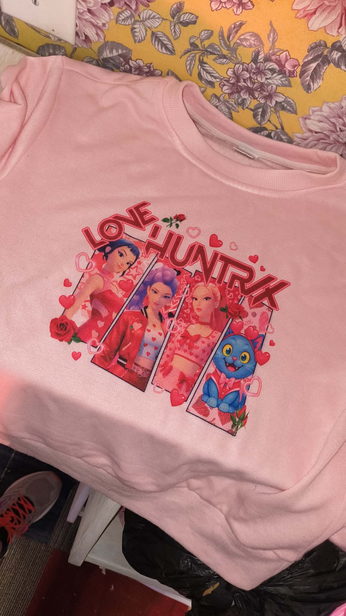 K-Pop Demon Hunters Valentines Day Sweatshirt