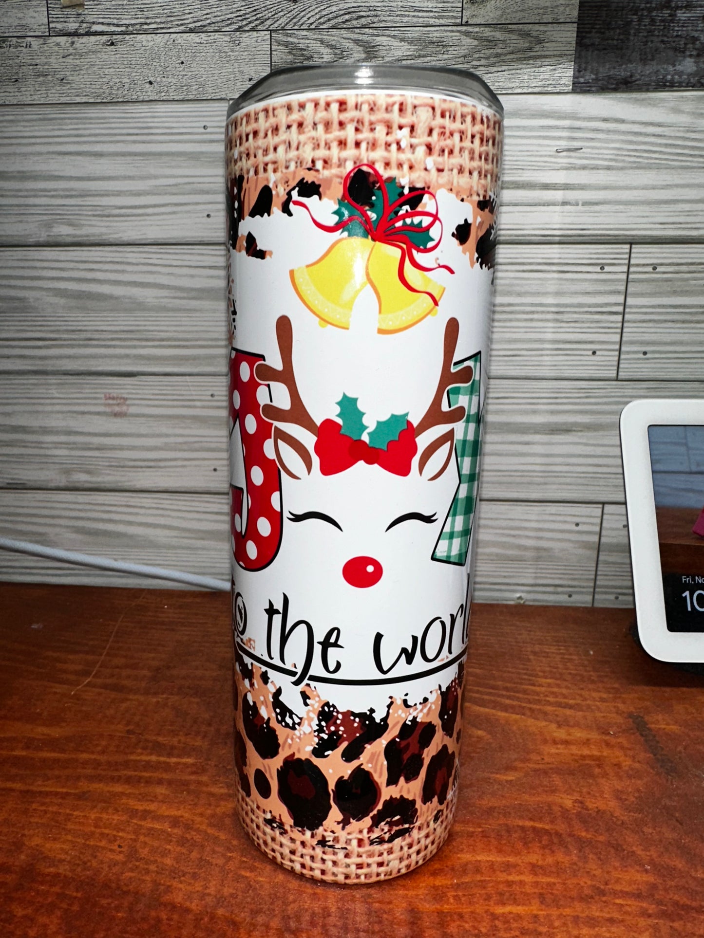 Joy to the world 20oz tumbler
