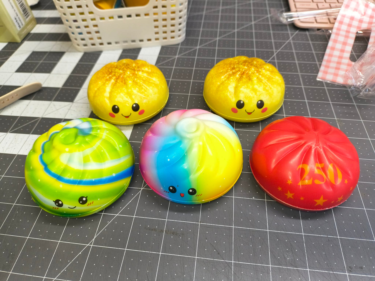 3.5 inch Squishy dumplings