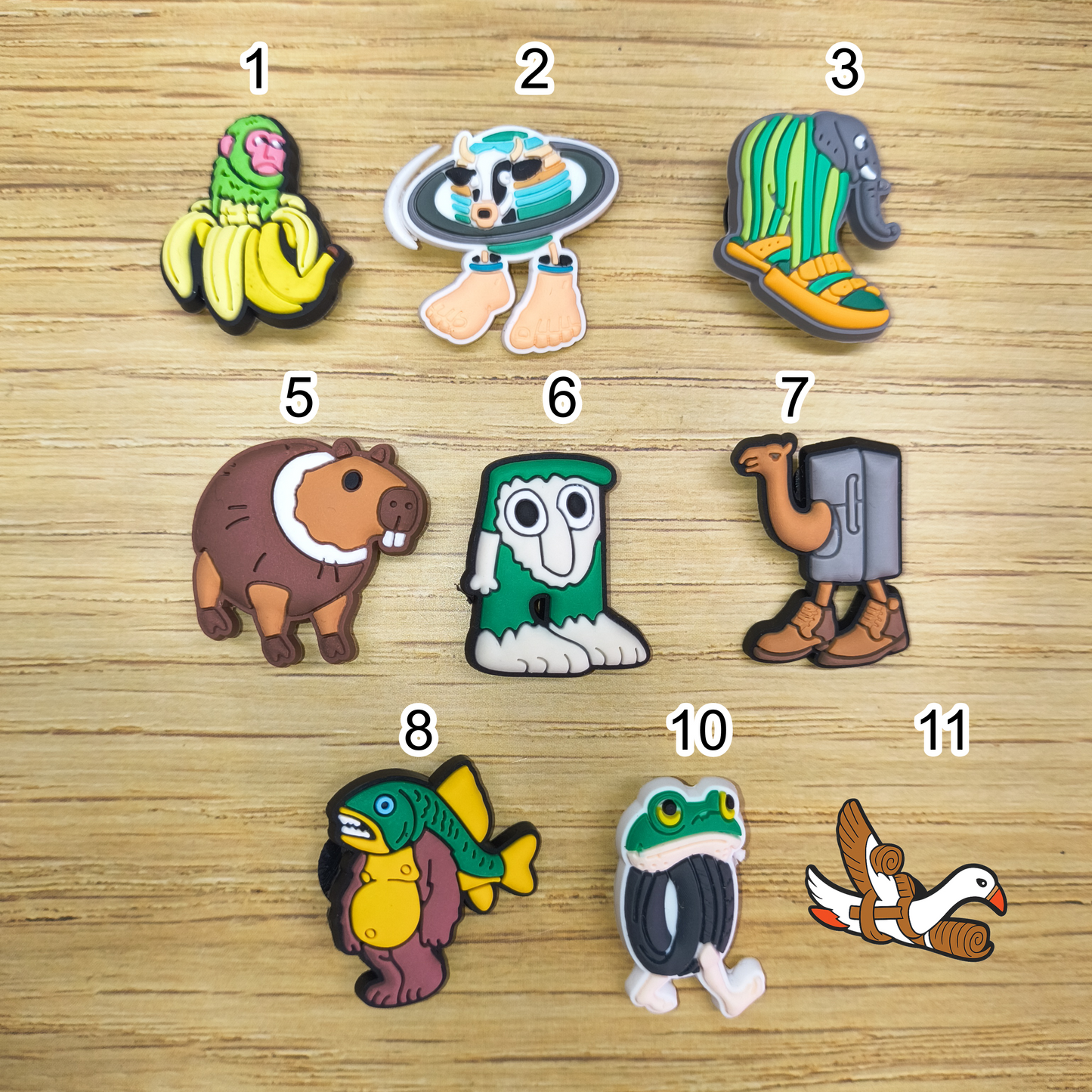 Roblox Brainrot Croc Charm