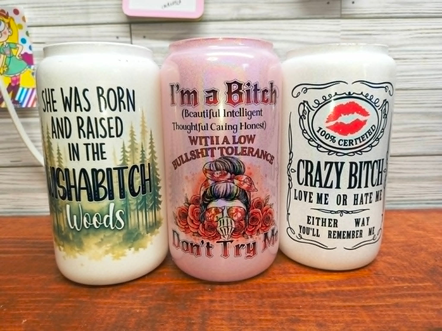 16oz Glass Can Tumbler Sale