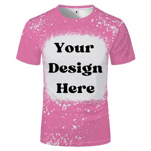 Faux Bleached shirts