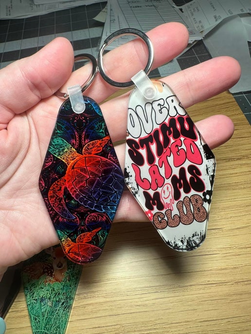 Motel Keychains