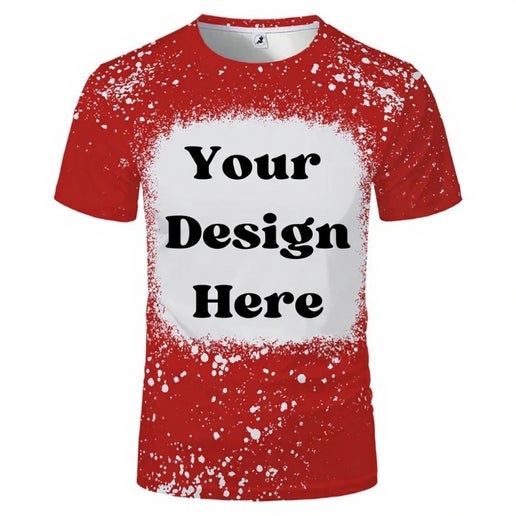 Faux Bleached shirts