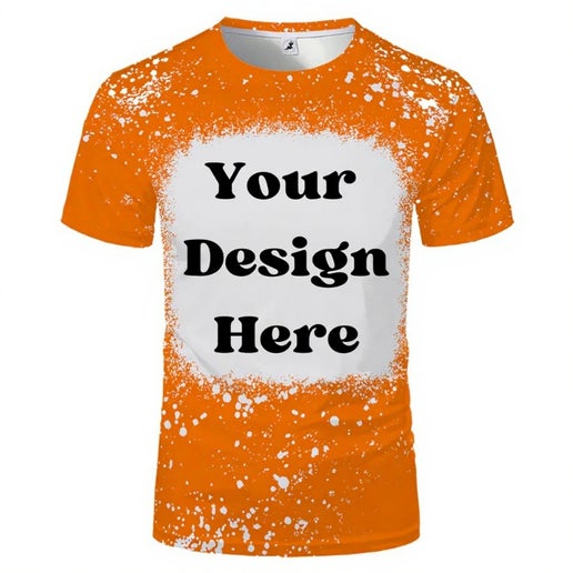 Faux Bleached shirts