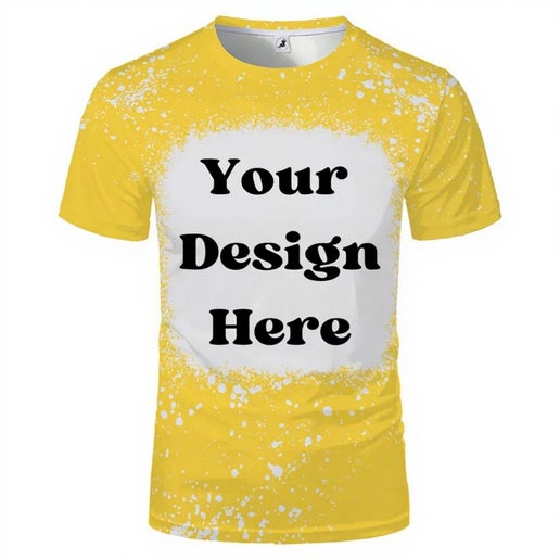 Faux Bleached shirts