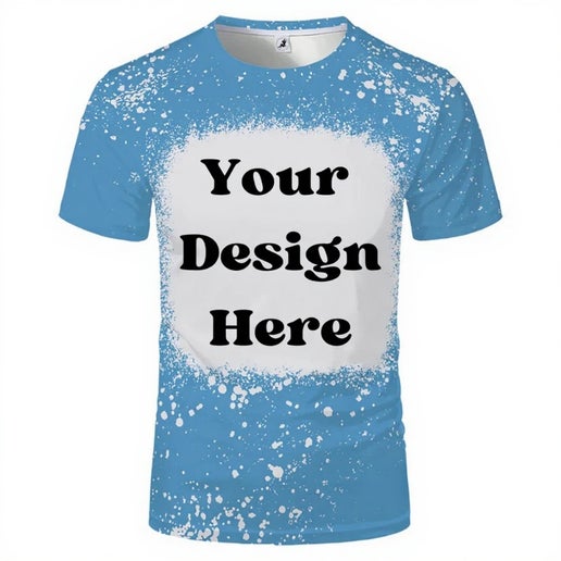 Faux Bleached shirts