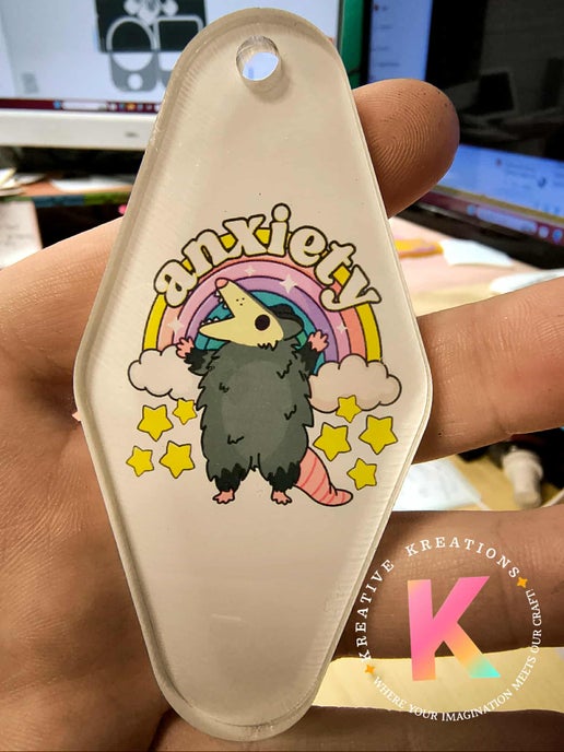 Motel Keychains