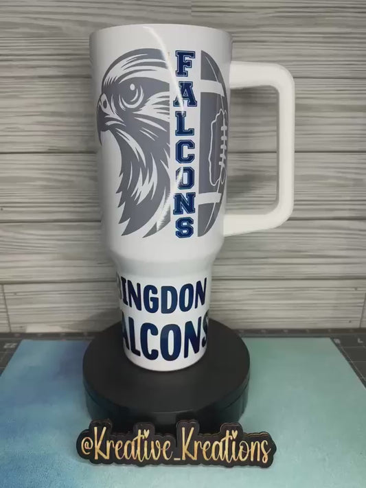 Abingdon Falcons 40oz Tumbler