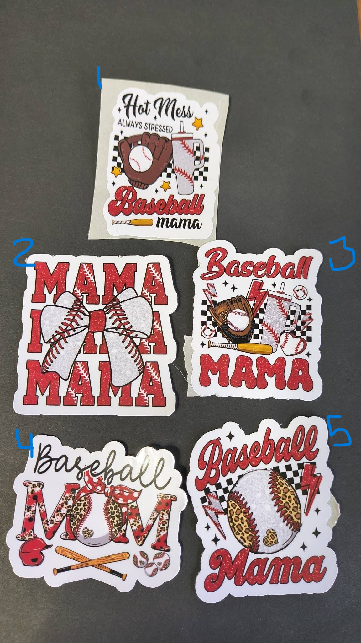 Baseball Sticker